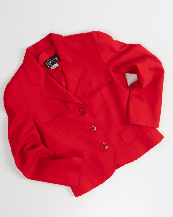 Жакет из шерсти Made in Italy 90-s — фото 3