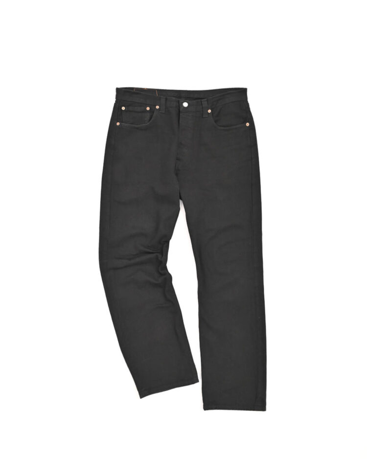 Винтажные джинсы Levi’s 501 Black Denim