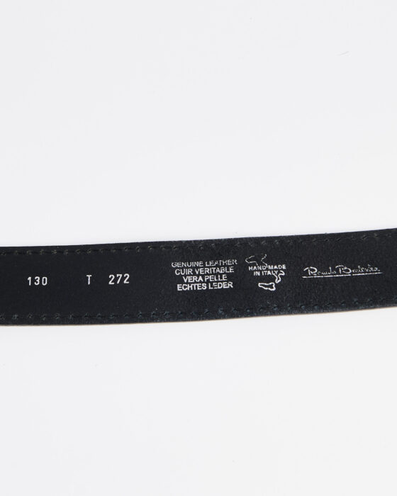 Кожаный ремень Renato Balestra Jeans Couture 00-s — фото 3