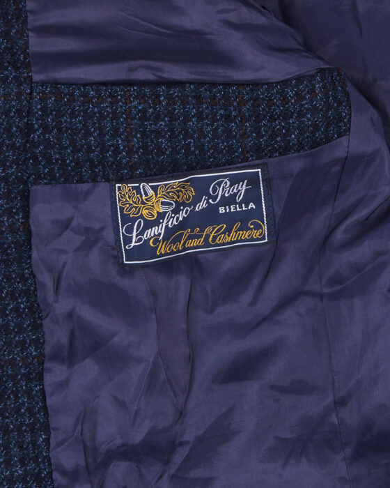 Пиджак из шерсти и кашемира 90-s Kaleva Classic — фото 5