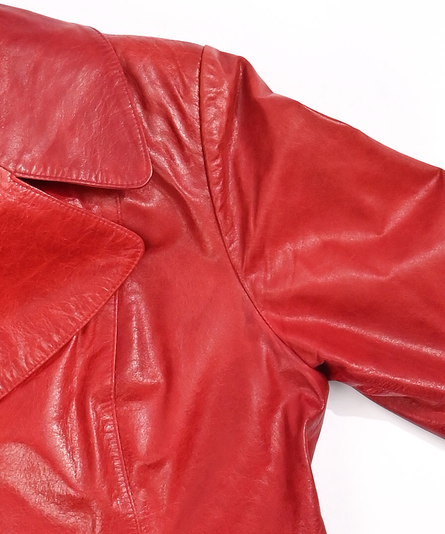 Винтажный кожаный жакет Pôle-Nord Leather — изображение 3