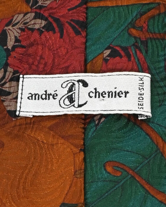 Винтажный галстук André Chénier – Made in Italy — изображение 5