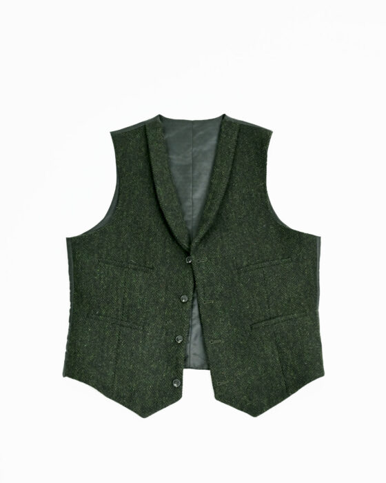 Жилет из шерсти Harris Tweed от Asos 90-s