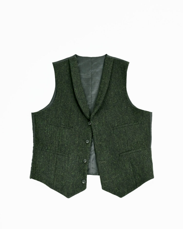 Жилет из шерсти Harris Tweed от Asos 90-s