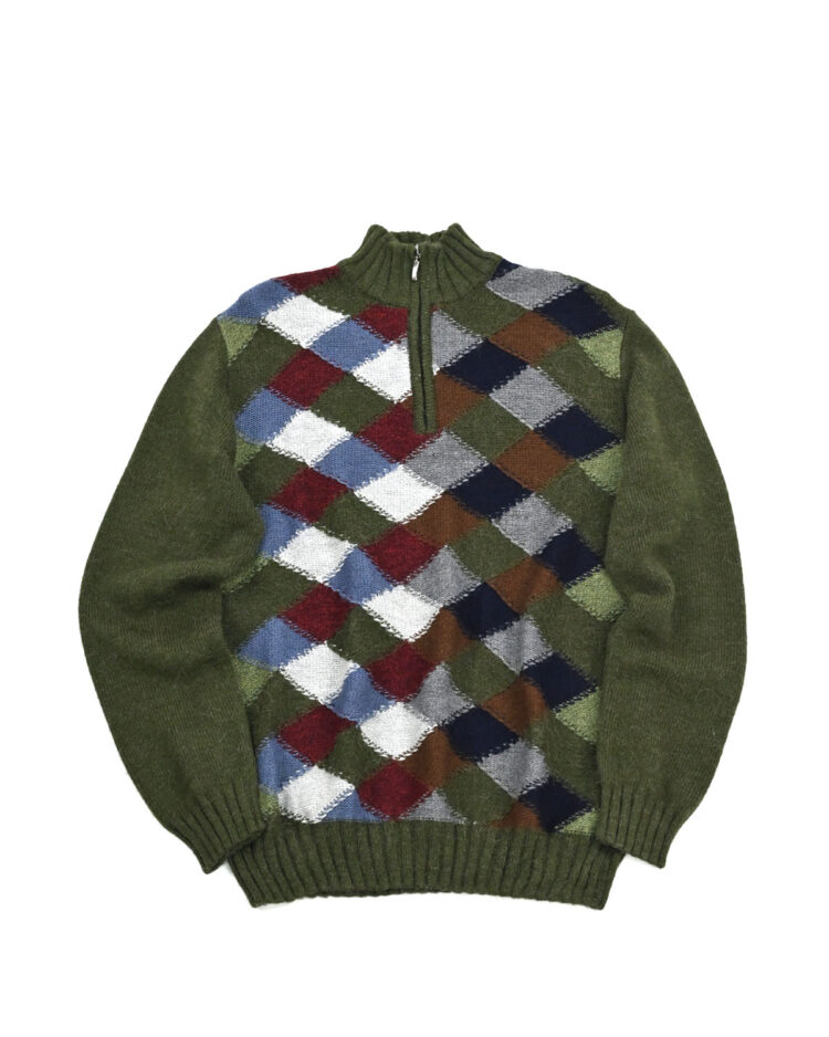 Свитер из шерстяной ткани Alba Moda 90-s