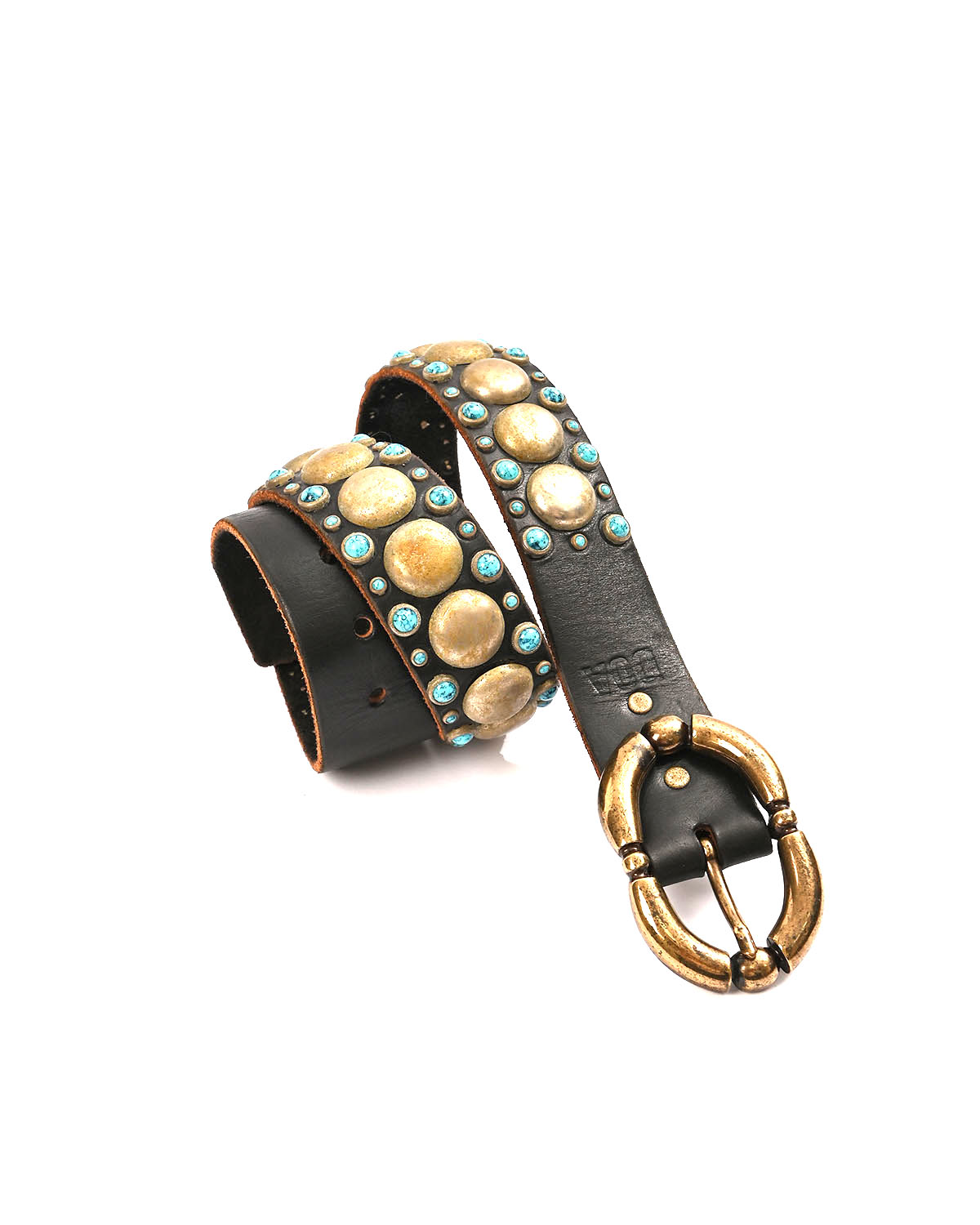 Ремень с бирюзовыми вставками — изображение 2