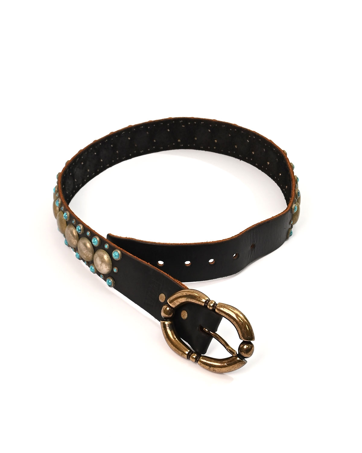 Ремень с бирюзовыми вставками — изображение 5