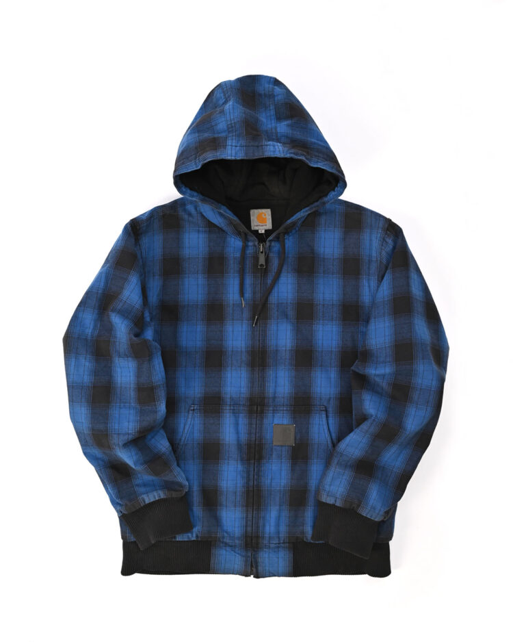 Куртка Carhartt Active Jacket в синюю клетку
