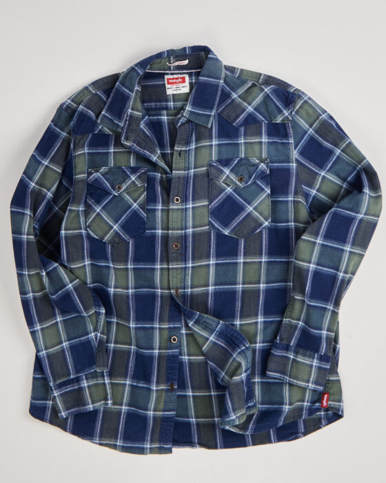 Рубашка в клетку Wrangler Wrangler — фото 3