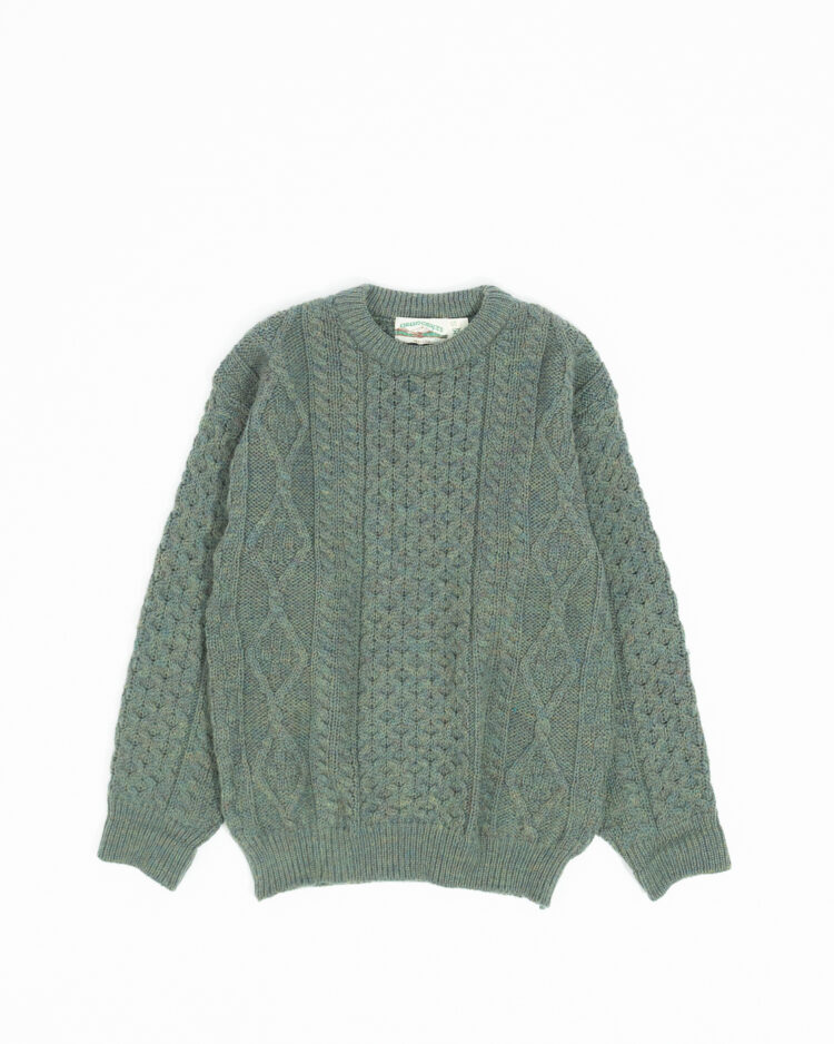 Ирландский шерстяной свитер Aran Crafts