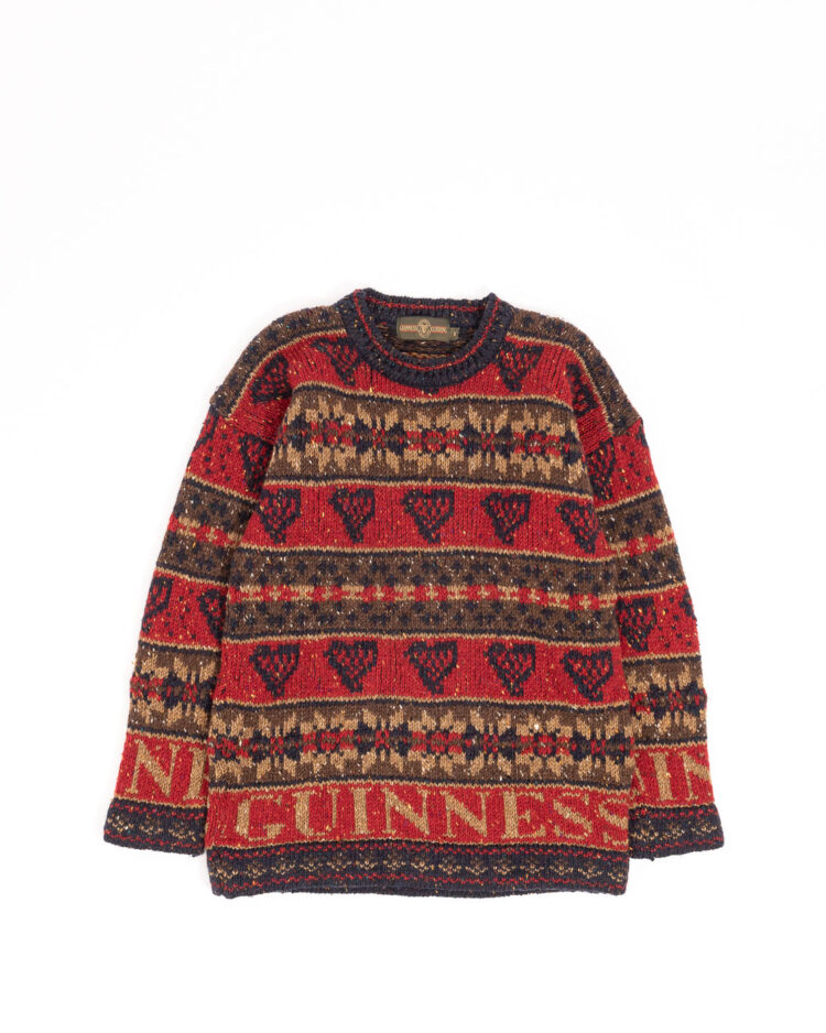 Винтажный свитер с орнаментом