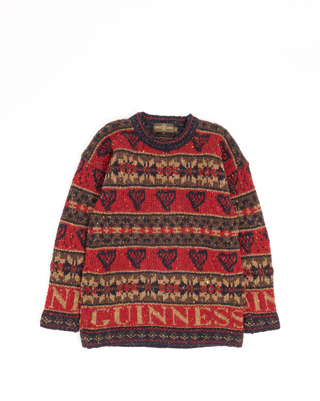 Винтажный свитер с орнаментом