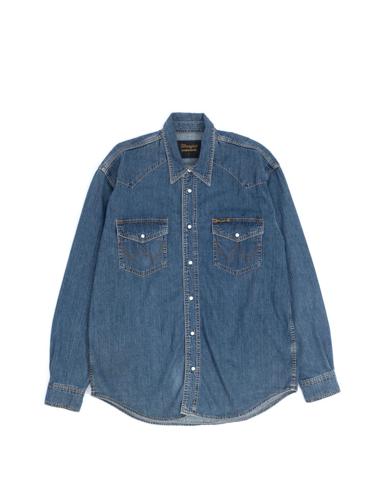 Джинсовая рубашка Wrangler