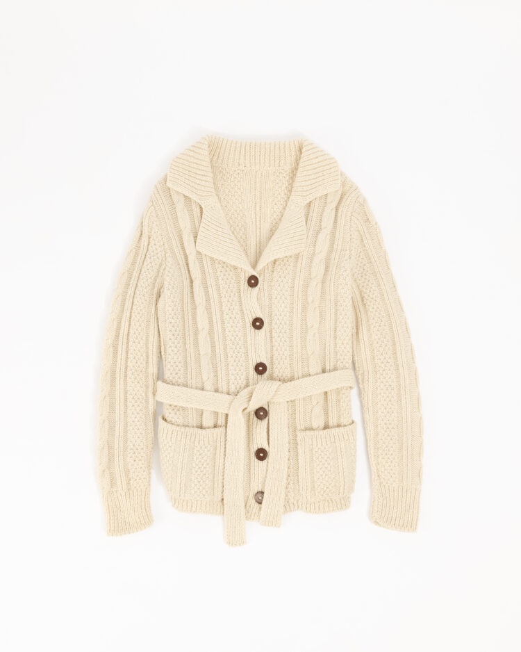 Кардиган из мягкой объемной пряжи