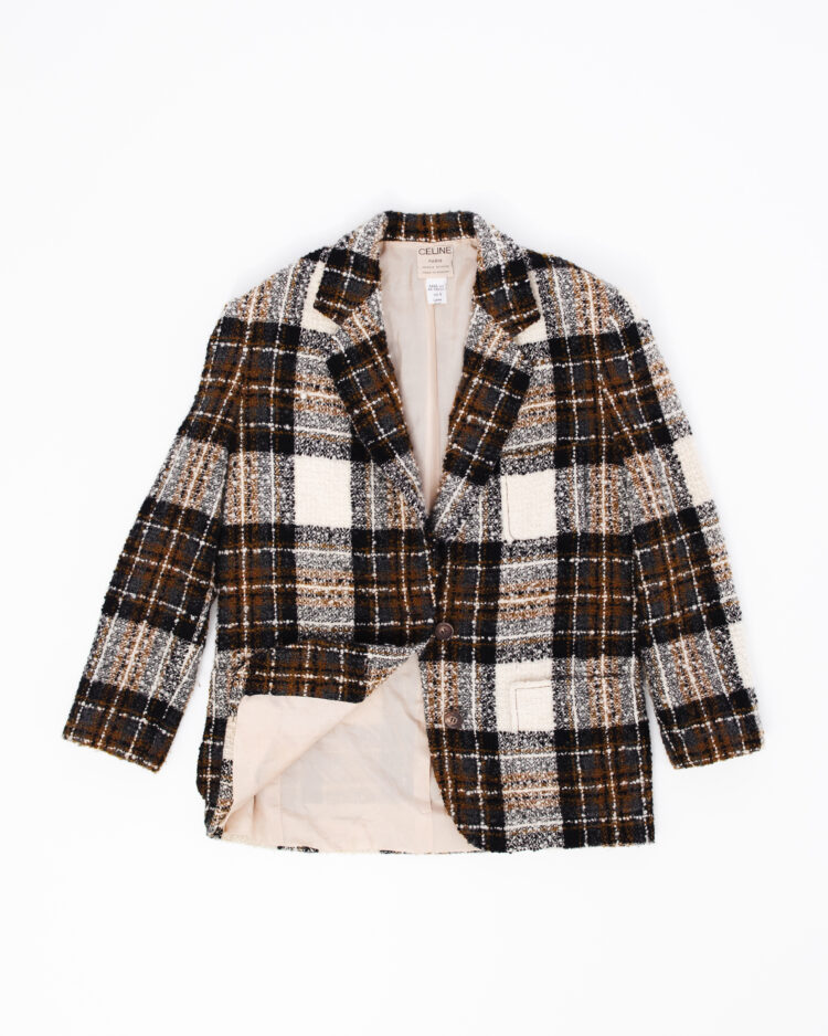 Твидовый жакет из шерсти CELINE