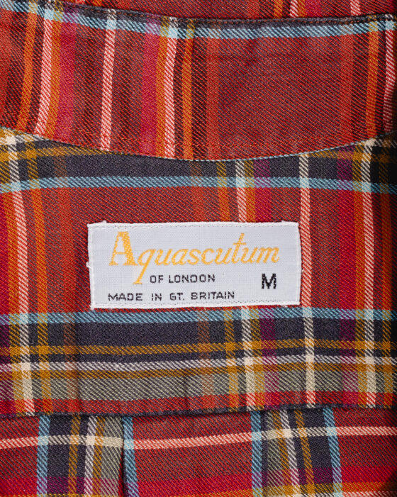 Рубашка Aquascutum из хлопка Aquascutum — фото 2