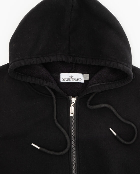 Черное худи на молнии Stone Island Stone Island — фото 2