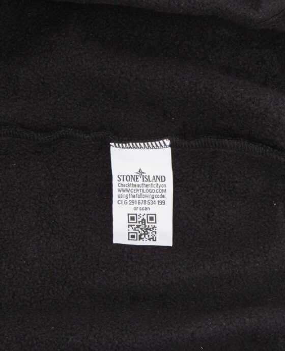 Черное худи на молнии Stone Island Stone Island — фото 3