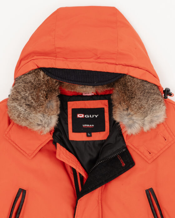 Оранжевый пуховик QGUY QGUY — фото 3