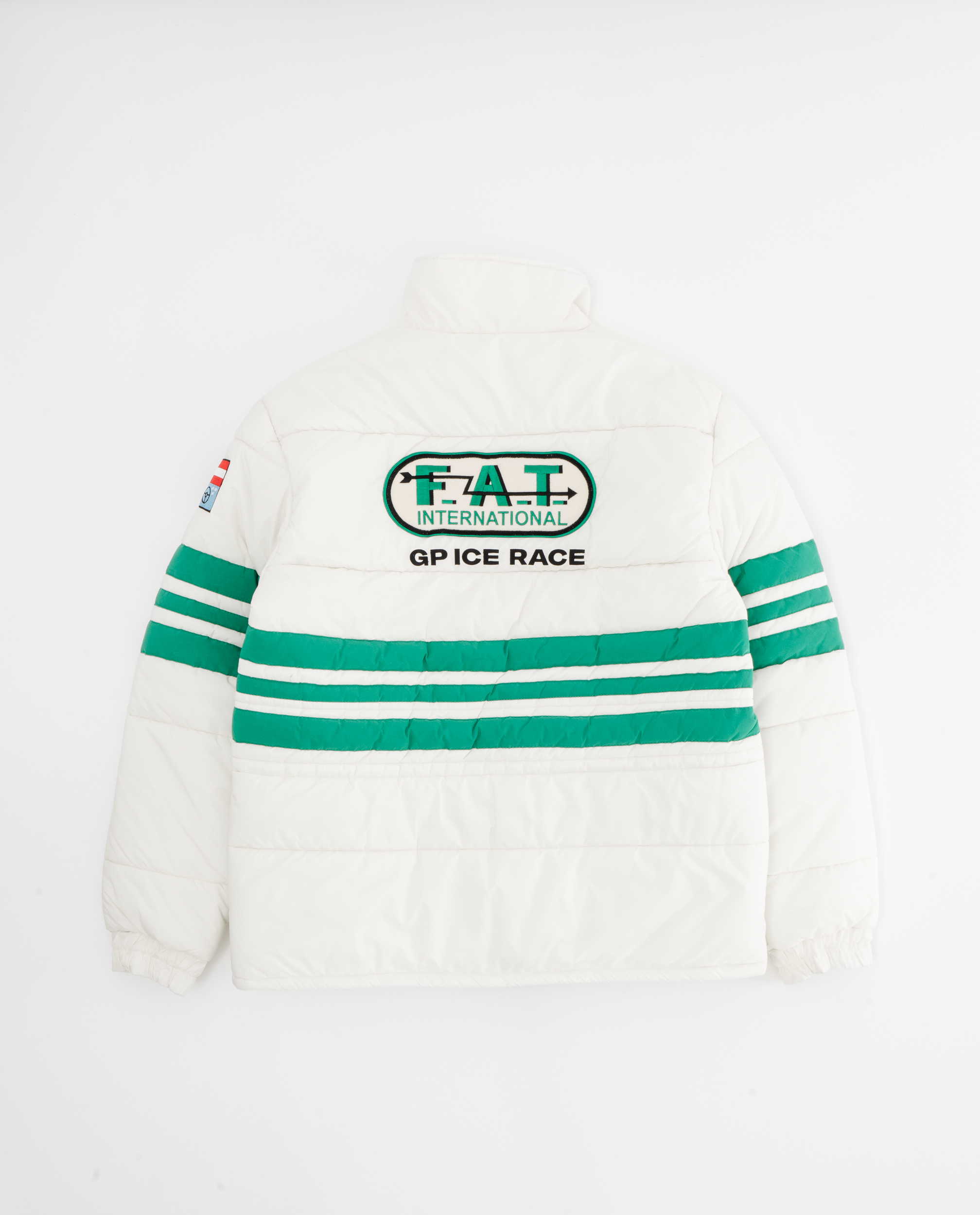 Белая утеплённая куртка GP ICE RACE — изображение 2