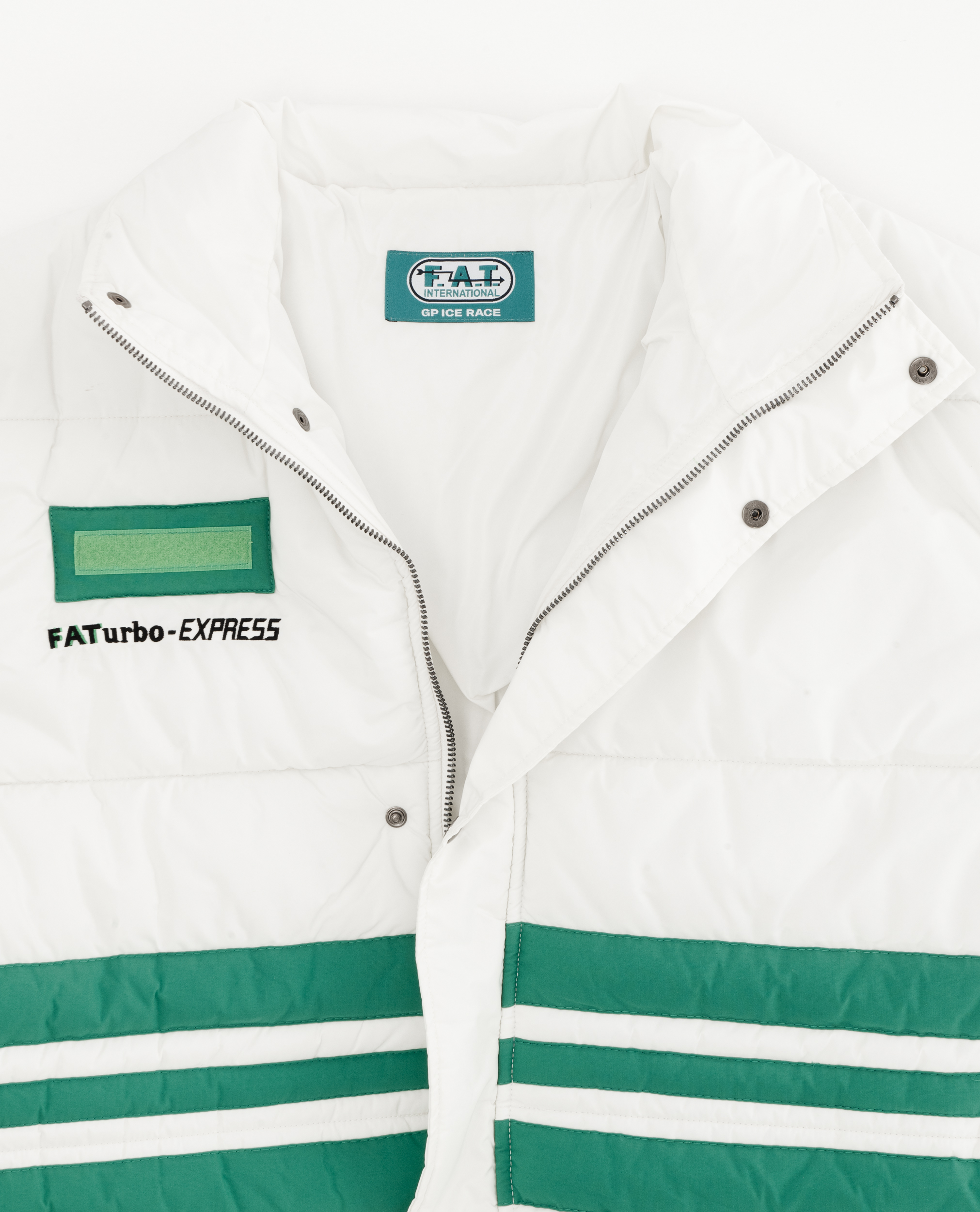 Белая утеплённая куртка GP ICE RACE — изображение 3