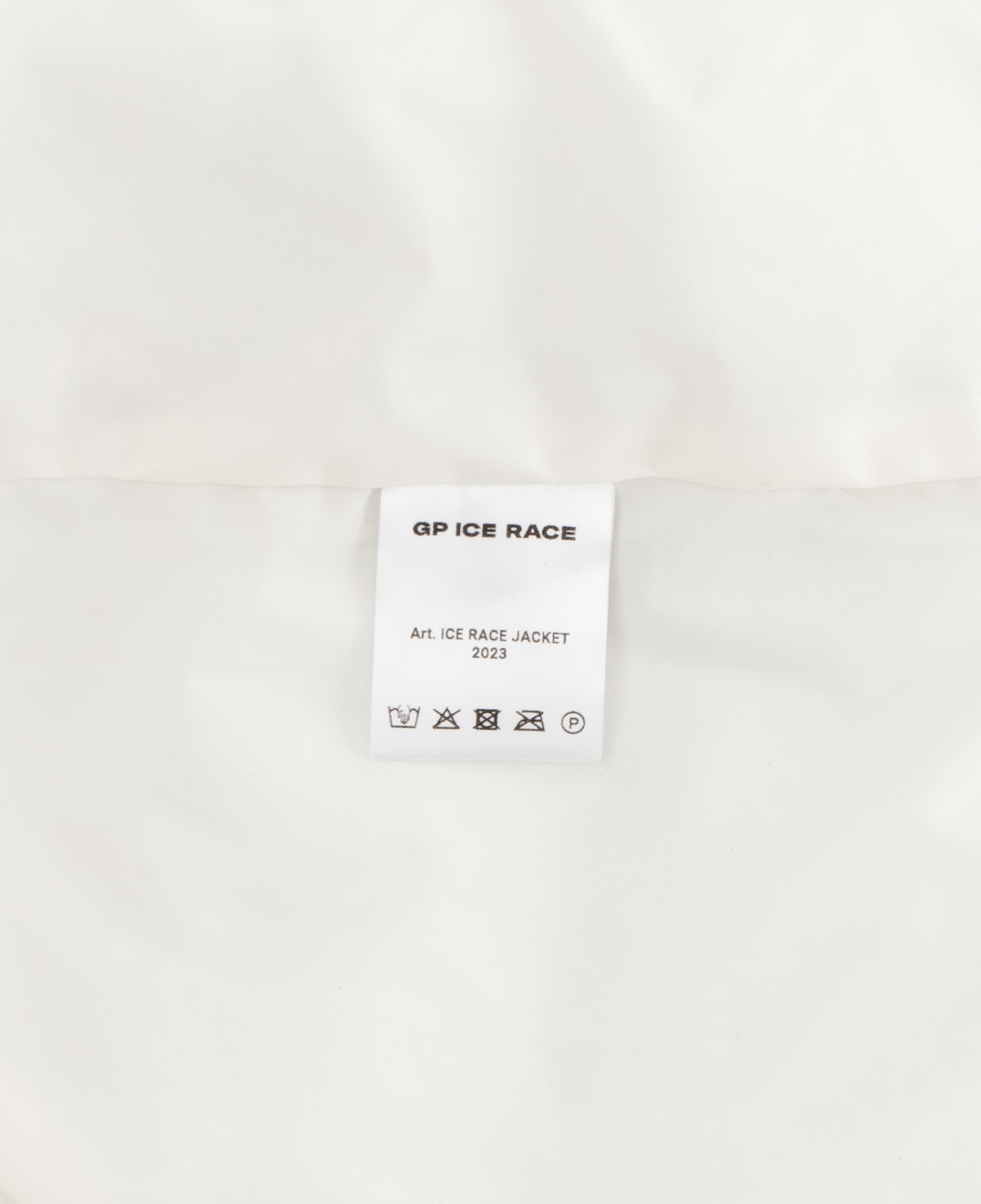 Белая утеплённая куртка GP ICE RACE — изображение 5