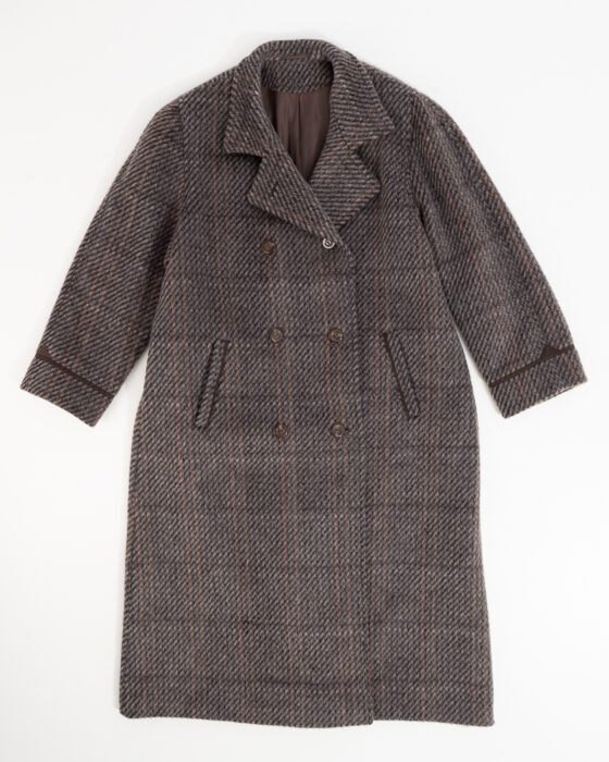 Пальто из плотной шерсти