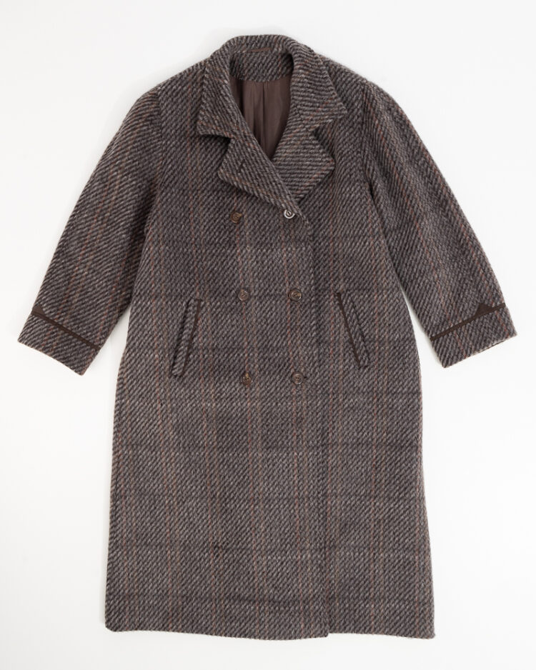 Пальто из плотной шерсти