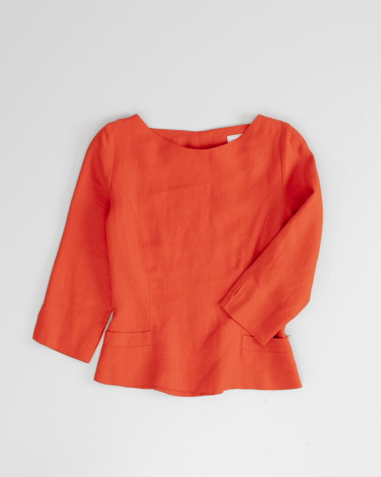 Блуза из льна made in Italy