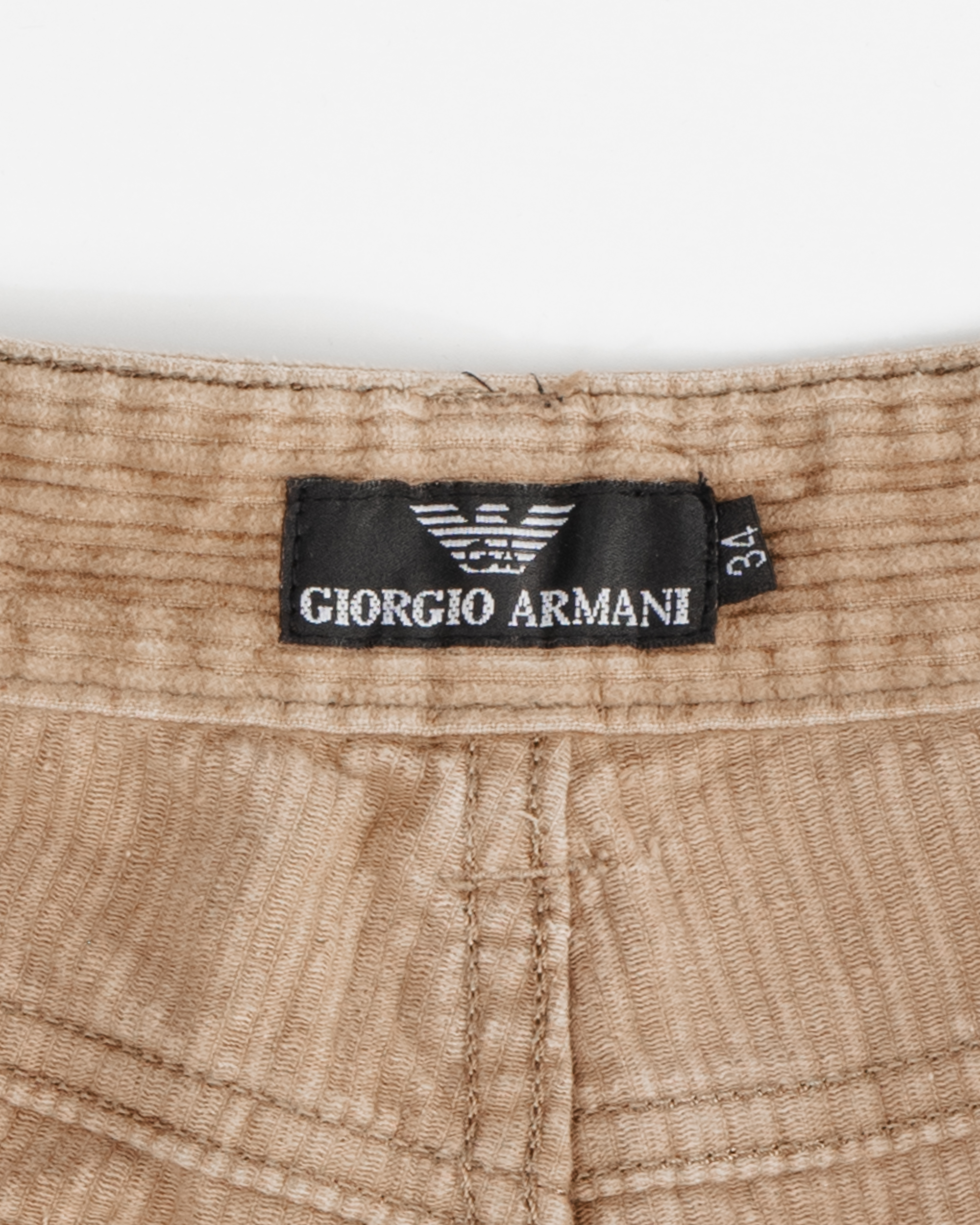 Брюки из вельвета Giorgio Armani — изображение 4