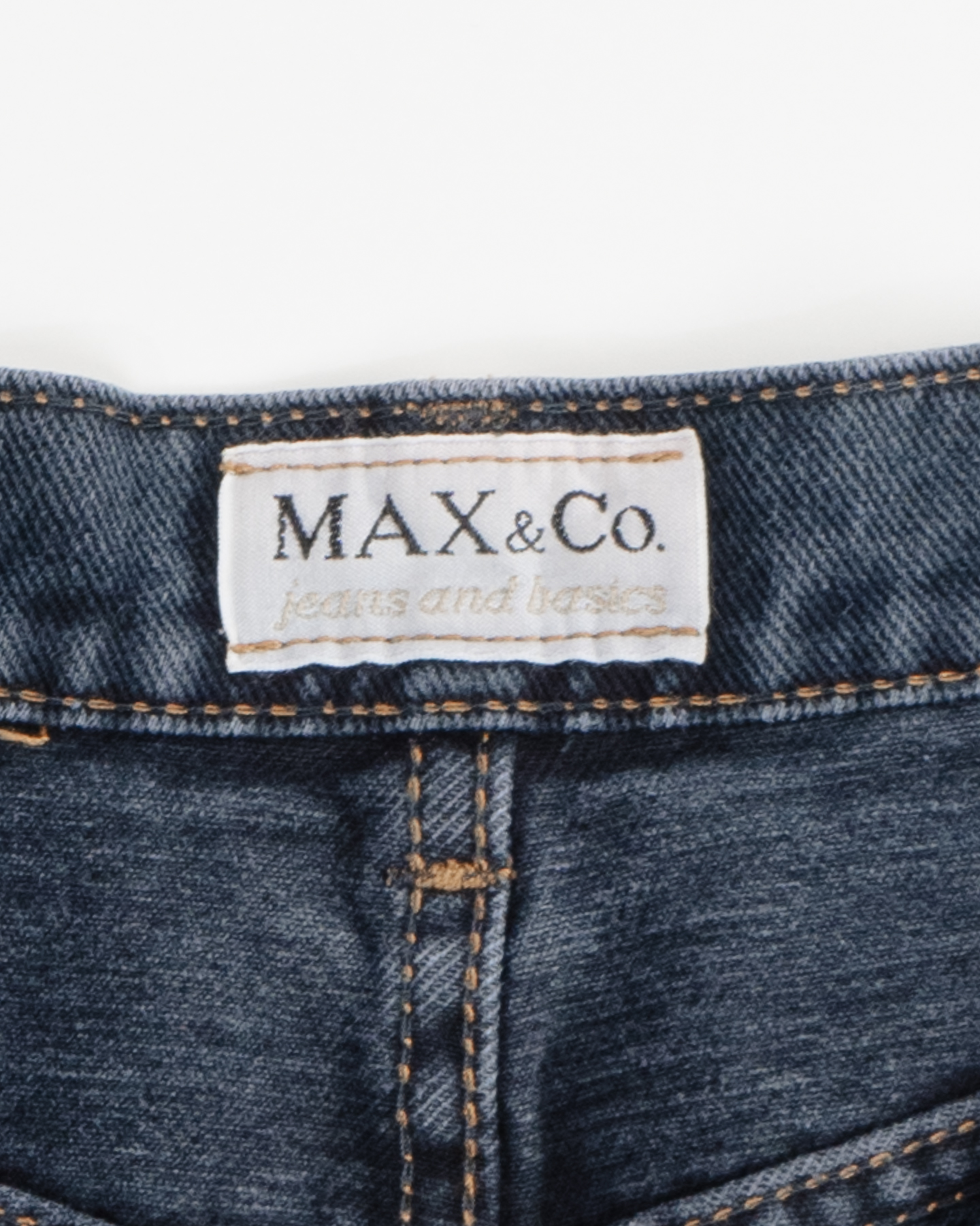 Юбка мини MAX&Co из денима — изображение 3