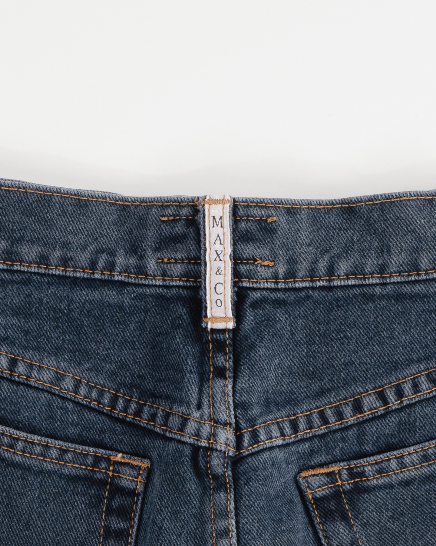 Юбка мини MAX&Co из денима — изображение 4