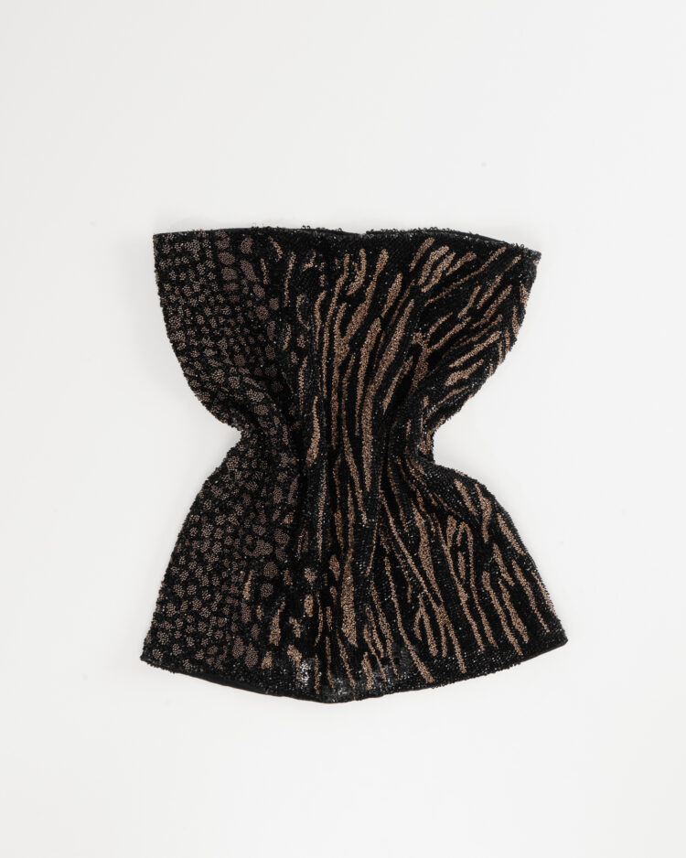 Юбка AllSaints с ручной вышивкой бисером