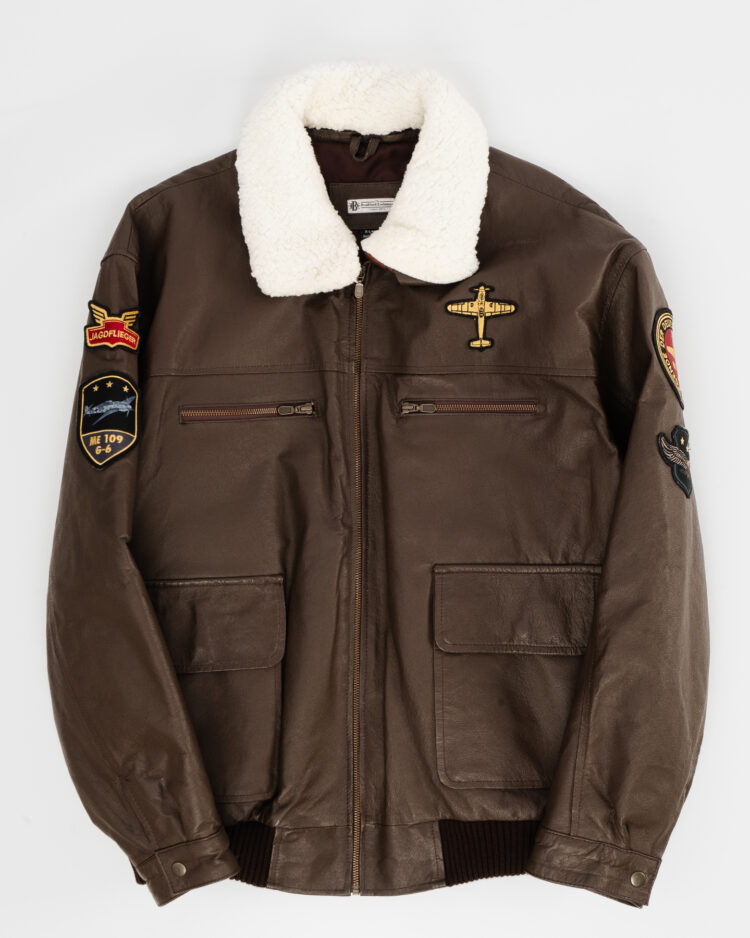 Кожаная куртка-авиатор Bradford Exchange