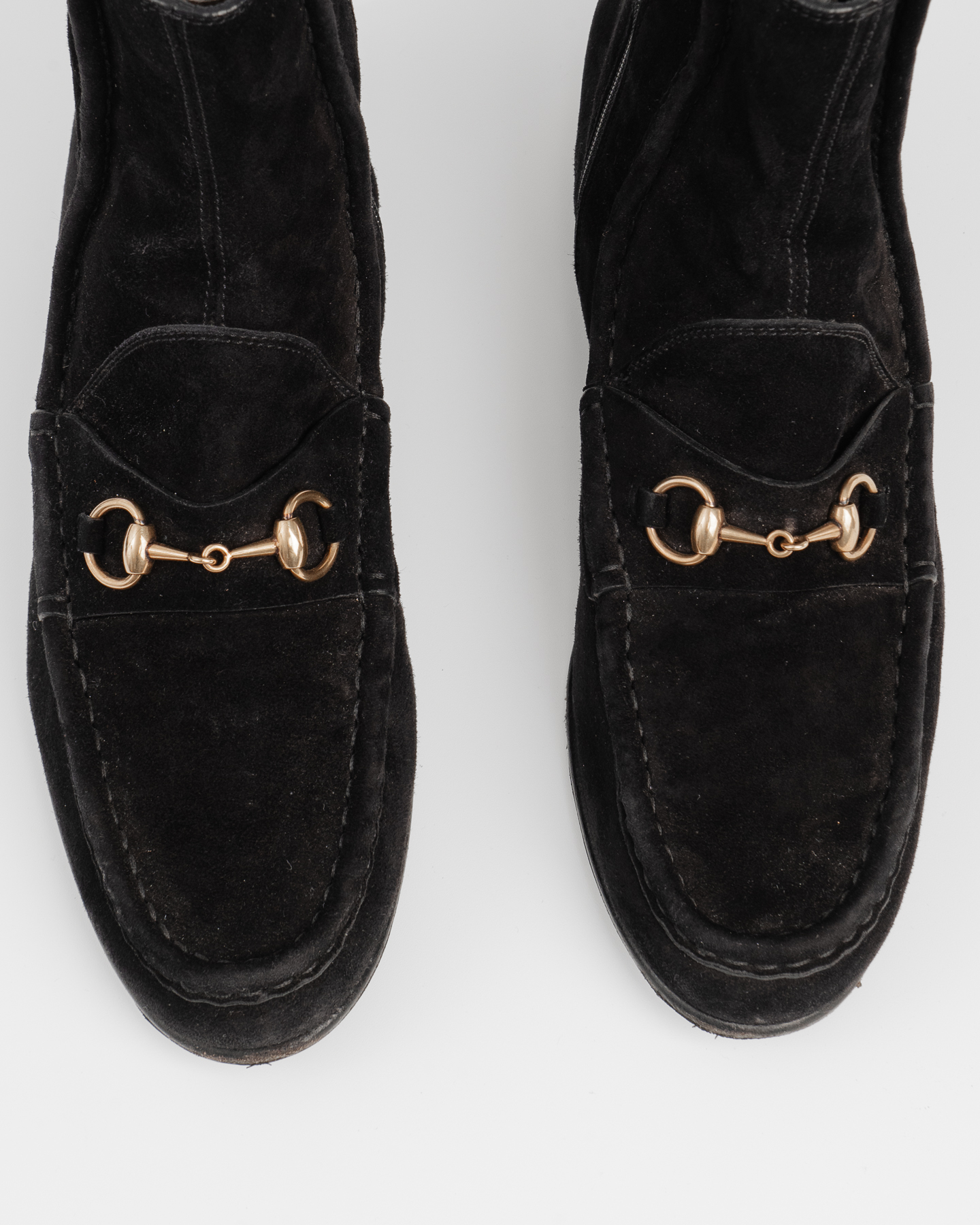 Замшевые ботинки Gucci — изображение 3