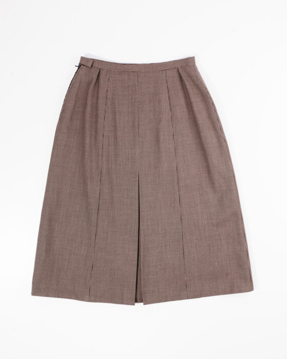 Юбка в пье-де-пуль миди — фото 2