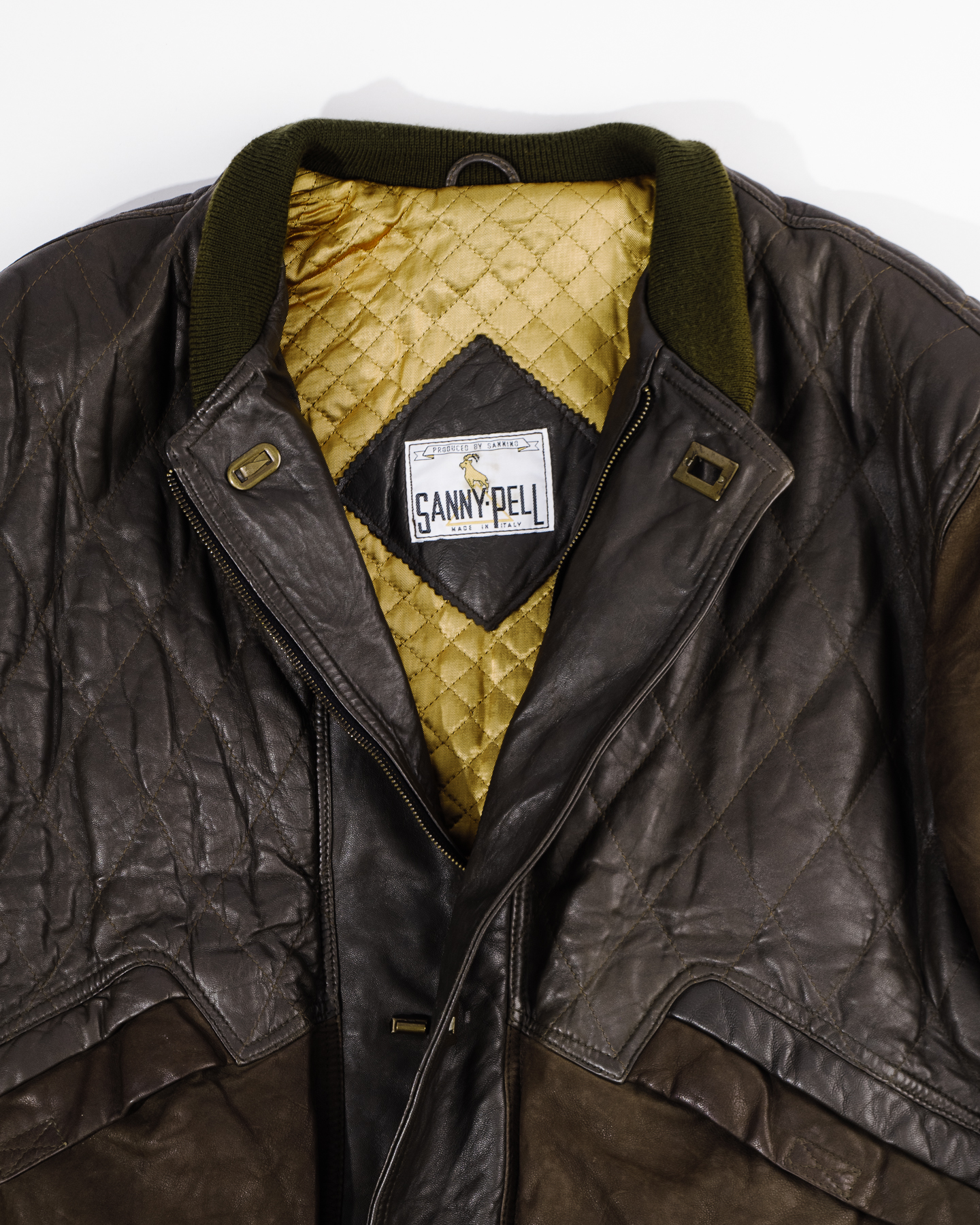 Кожаная куртка Sanny Pell made in Italy — изображение 3