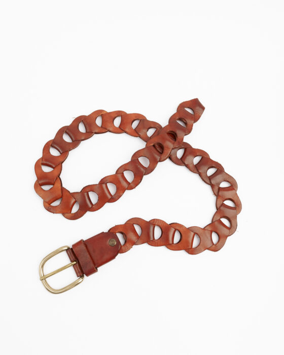 Ремень с декоративным плетением — фото 3