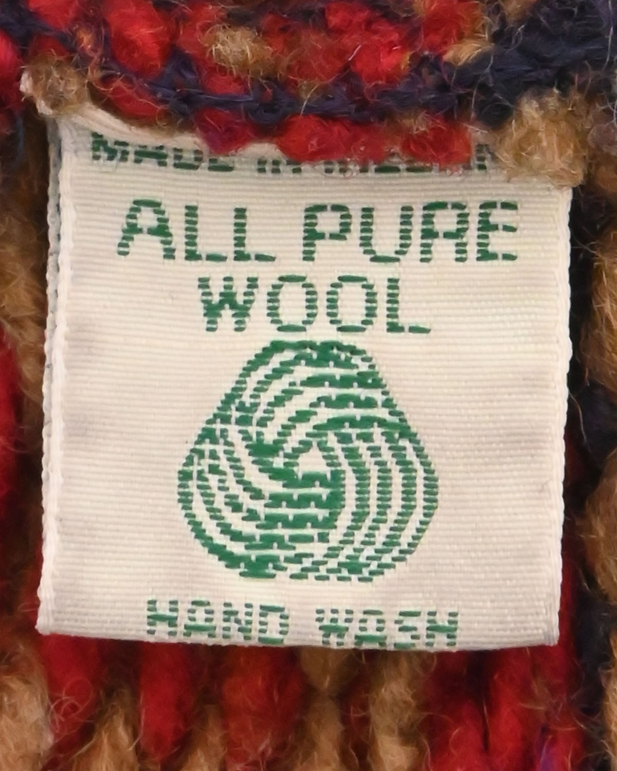 Винтажный свитер с орнаментом — изображение 5