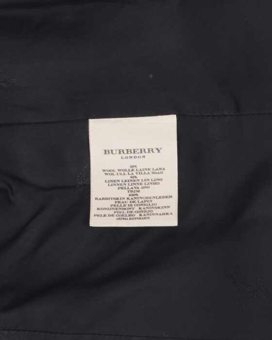 Пальто Burberry из шерсти и льна Burberry — фото 4