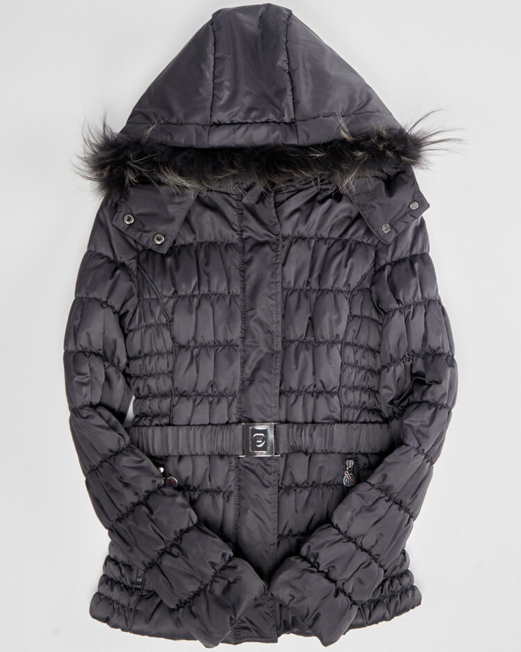 Пуховик Moncler с поясом