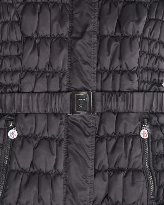 Пуховик Moncler с поясом Moncler — фото 5