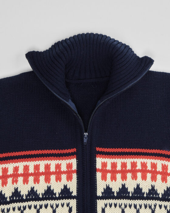 Кардиган на молнии с узором — фото 3