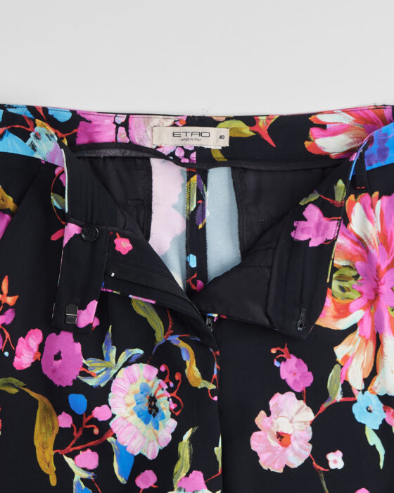 Брюки Etro c цветочным принтом Etro — фото 3