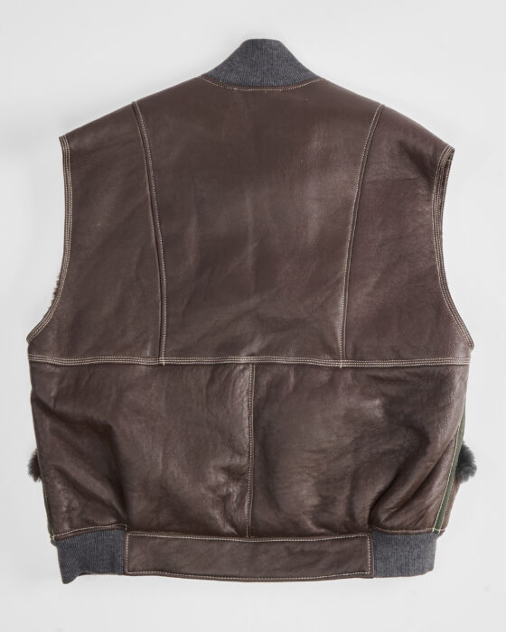 Кожаный жилет Post Card Post Card — фото 2