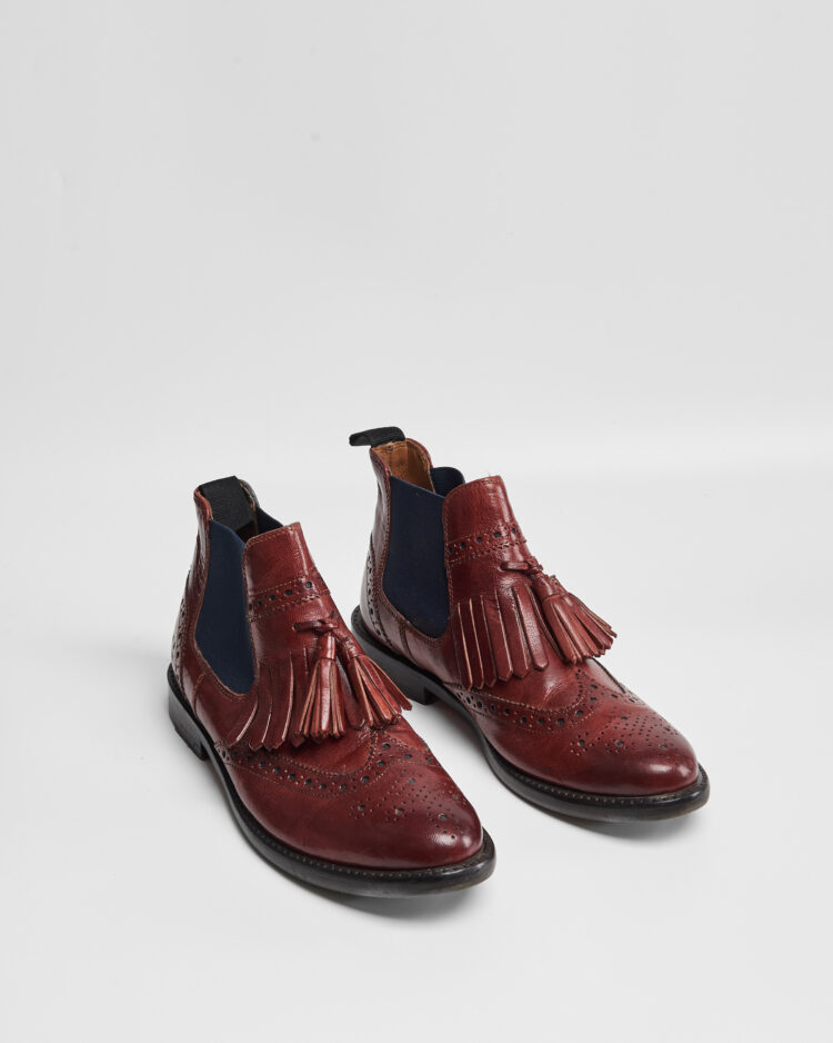 Броги Melvin & Hamilton из натуральной кожи