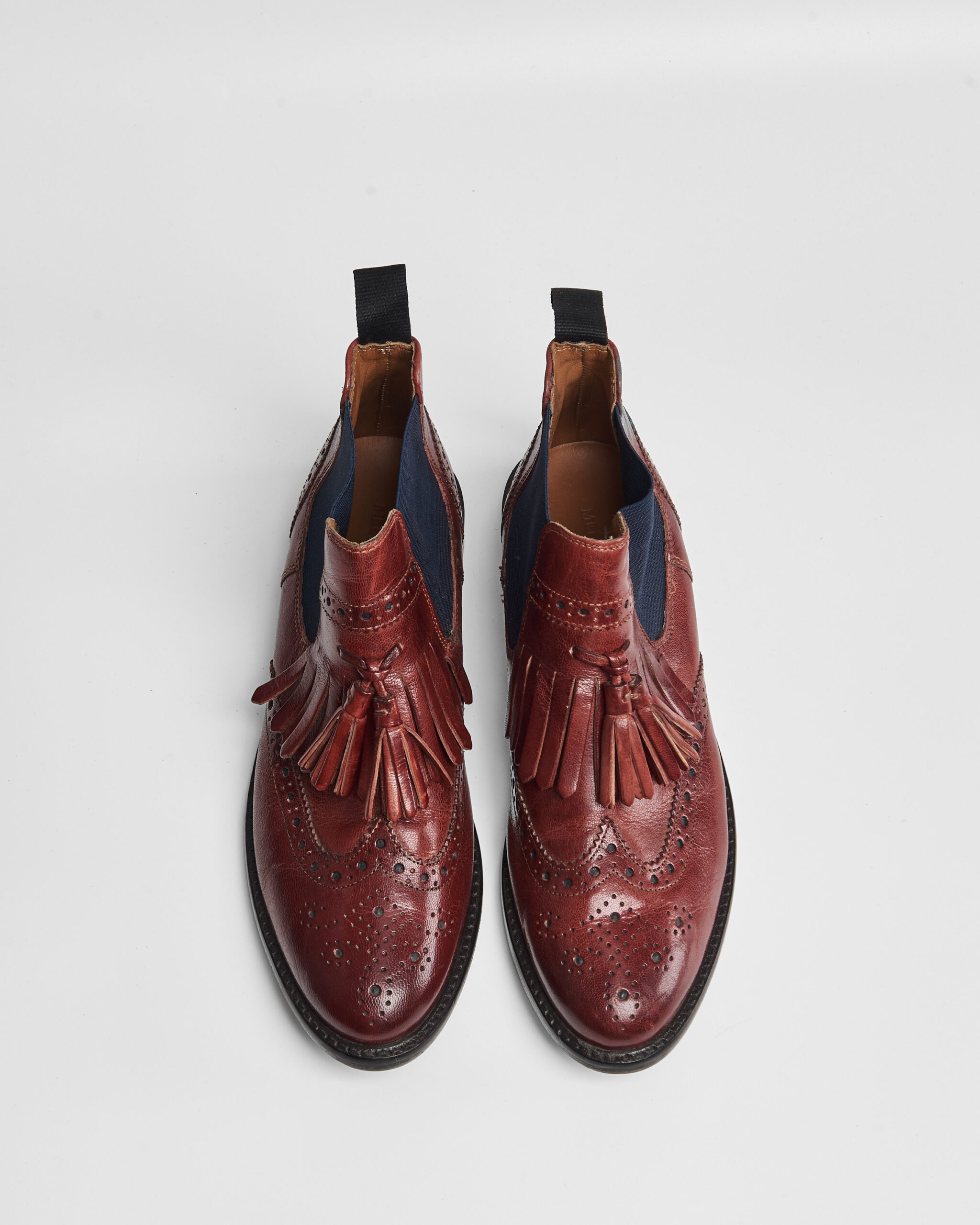 Броги Melvin & Hamilton из натуральной кожи — изображение 4