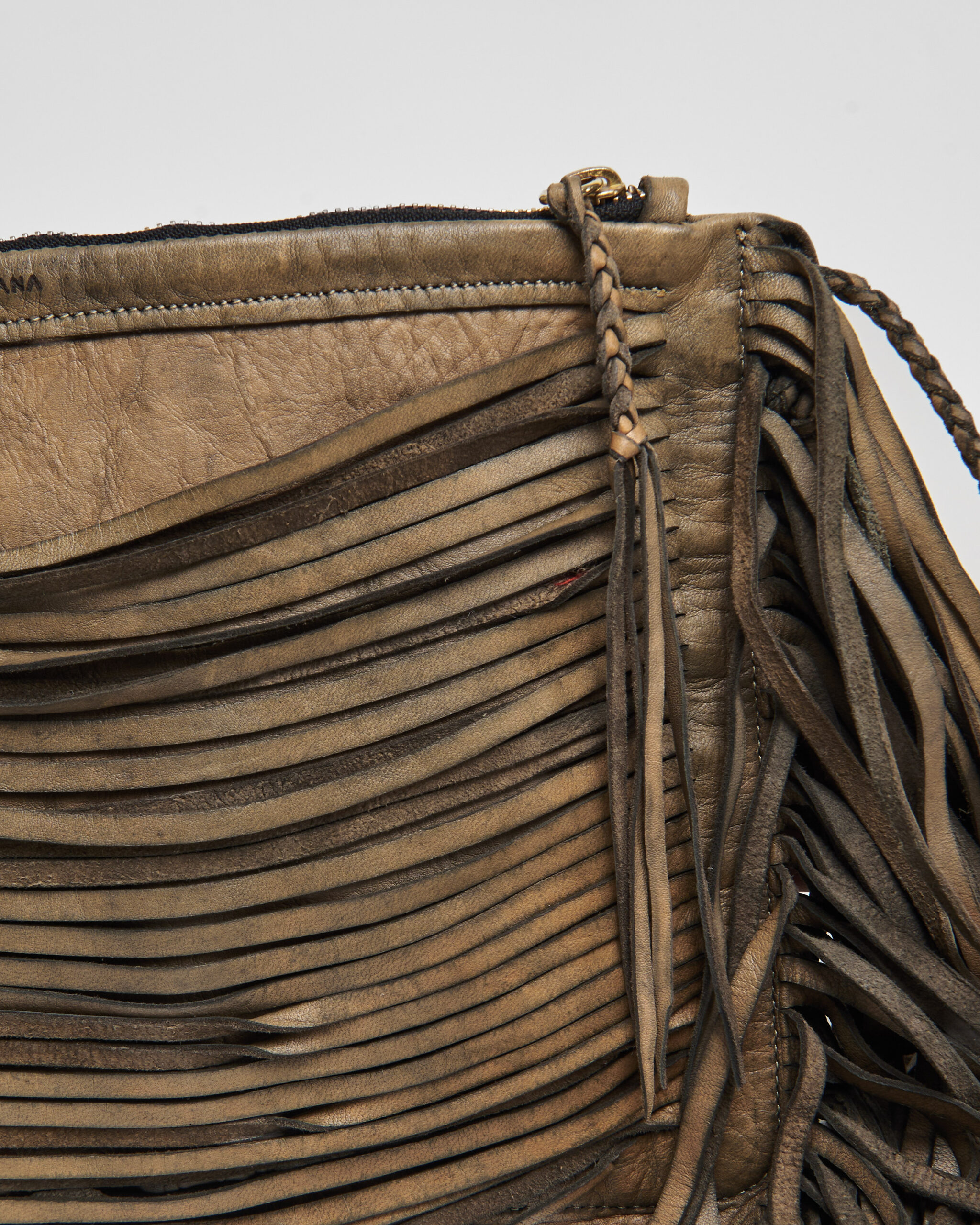 Сумка Caravana из натуральной кожи с бахромой — изображение 2