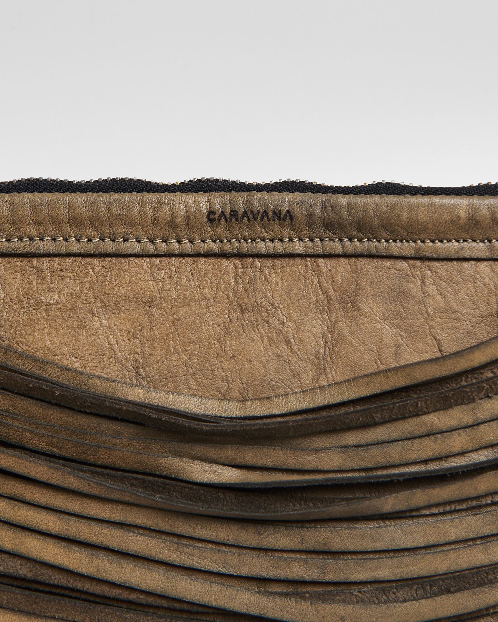 Сумка Caravana из натуральной кожи с бахромой — изображение 3