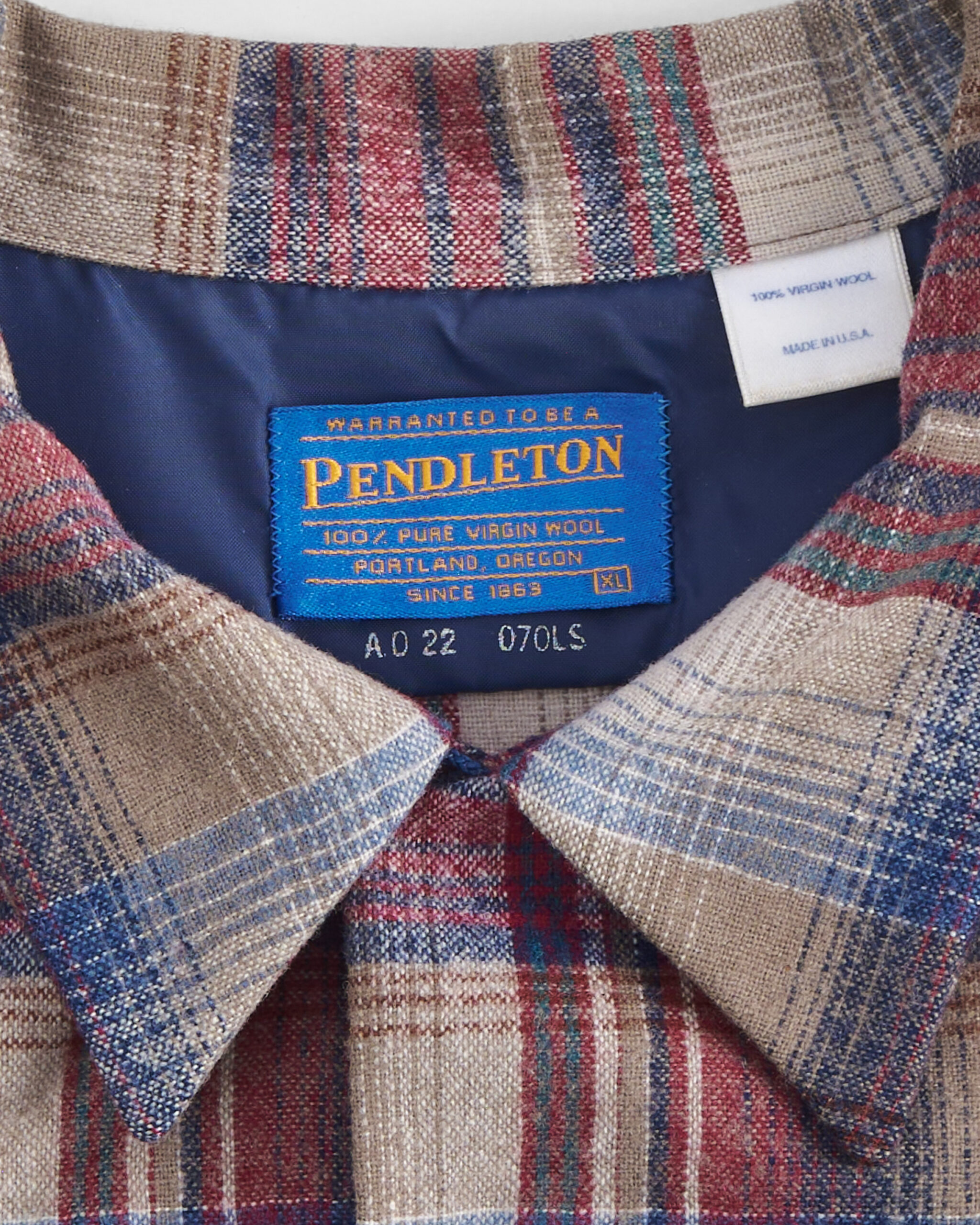 Рубашка Pendleton из шерсти — изображение 4